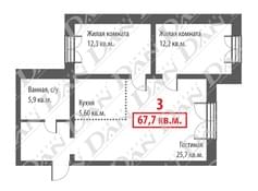 Планировка ЖК "Твоя привилегия" Челябинск – купить квартиру в клубном поселке Привилегия.
